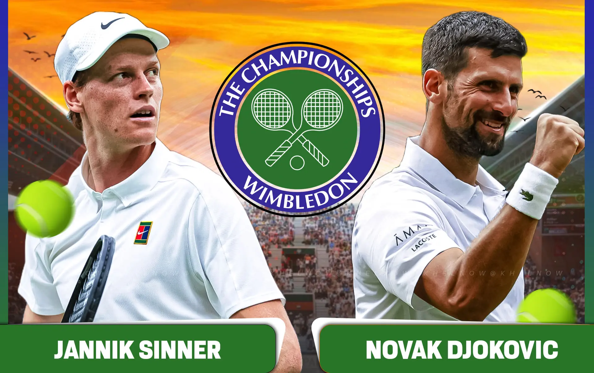 Djokovic VS Sinner